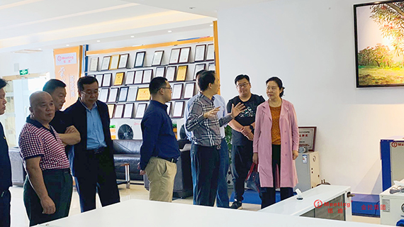 Jiuquan CPPCC Leaders Visit Jinlun Group